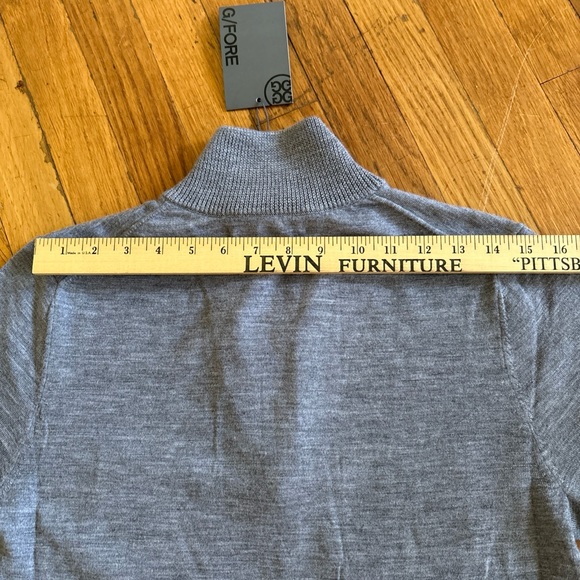 G/Fore G4 Golf Womens Sweater Dress M Gray Wool NWT MSRP $295 - Picture 12 of 12